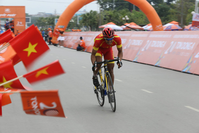 Cuộc đua xe đạp tranh Cúp truyền hình TP HCM luôn là cuộc đua được người hâm mộ chờ đợi nhất trong năm