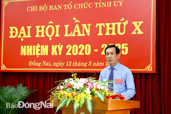 Ủy viên Ban TVTU, Trưởng ban Tổ chức Tỉnh ủy Phạm Văn Ru