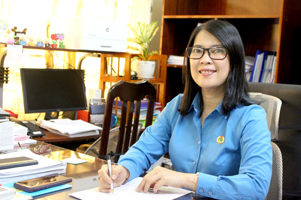 Bà Nguyễn Thị Như Ý, Chủ tịch Liên đoàn Lao động tỉnh Đồng Nai