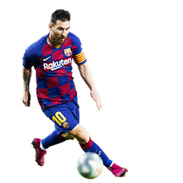 Siêu sao L.Messi là thần tượng thuở bé của Văn Hậu. Ảnh: Eurosport