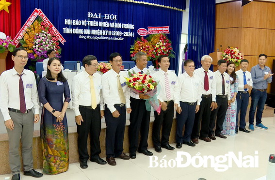 Ban Chấp hành Hội Bảo vệ Thiên nhiên và Môi trường tỉnh Đồng Nai nhiệm kỳ II (2019-2024) ra mắt Đại hội
