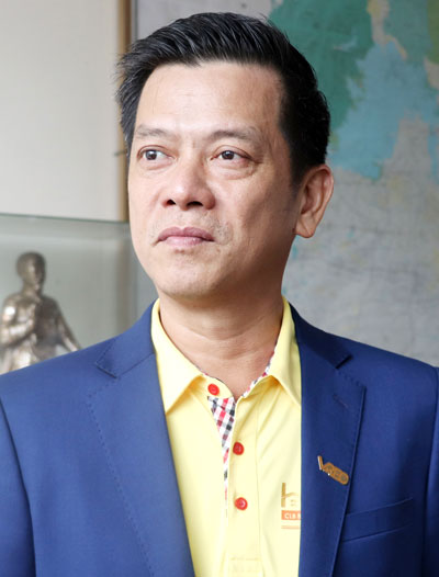 Ông Nguyễn Quốc Bảo, Chủ tịch CLB Bất động sản Việt Nam. Ảnh: H.GIANG