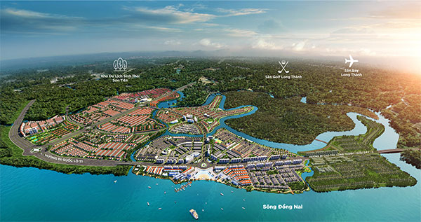 Khu đô thị sinh thái thông minh Aqua City quy mô gần 1.000ha tại phía Nam Biên Hòa trở thành tâm điểm chú ý trên thị trường BĐS hiện nay