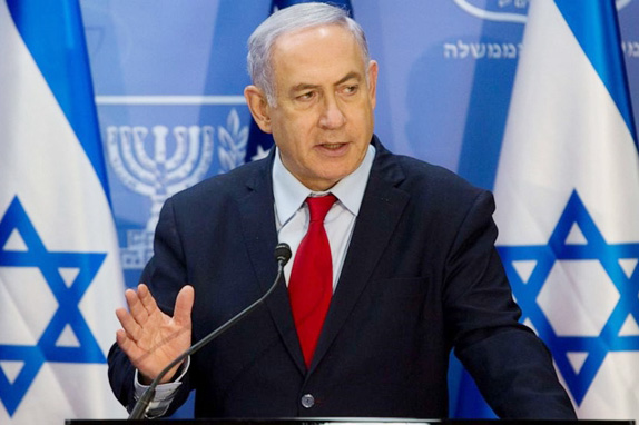Thủ tướng Israel Benjamin Netanyahu  (Ảnh AP