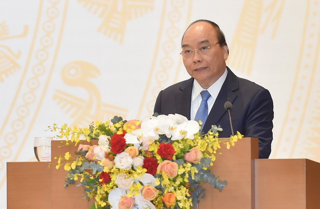 Thủ tướng Nguyễn Xuân Phúc phát biểu kết luận Hội nghị