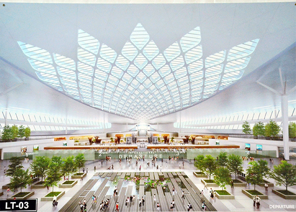 Sân bay Long Thành khi hoàn thành xây dựng 3 giai đoạn sẽ trở thành sân bay lớn nhất cả nước