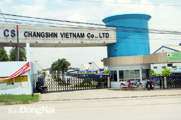 Nhà xưởng M thuộc Công ty Chang Shin Việt Nam TNHH sẽ được thành lập khu cách ly tập trung cho các trường hợp nhiễm COVID-19. Ảnh: Sao Mai