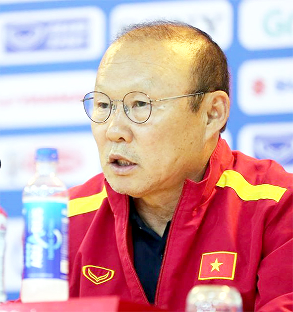 “Các cầu thủ Việt Nam đã thi đấu tốt” - HLV PARK HANG-SEO nói.
