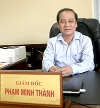 Giám đốc Bảo hiểm xã hội tỉnh Phạm Minh Thành. Ảnh: K.Liễu