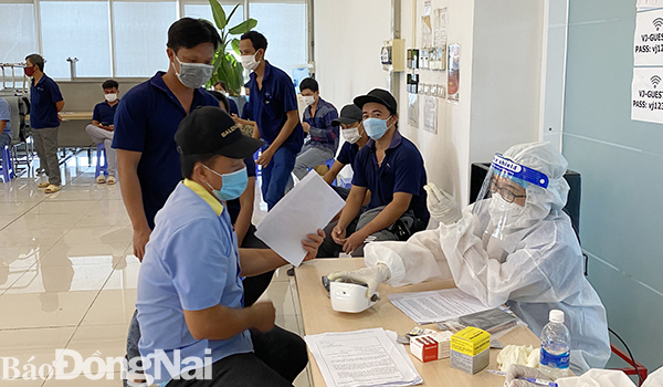 Công ty TNHH Changshin Việt Nam tổ chức tiêm vaccine ngừa Covid-19 cho công nhân