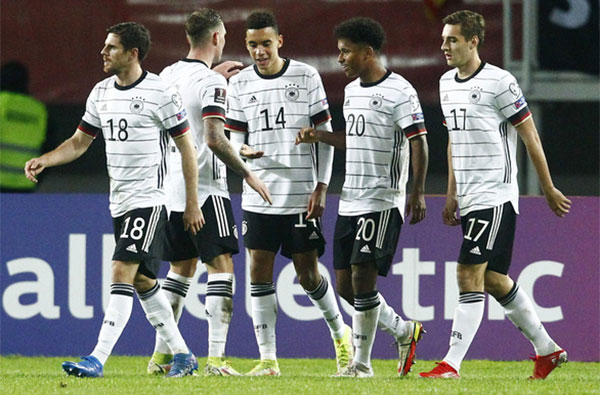 Đội tuyển Đức đã trở thành đội bóng đầu tiên giành vé tham dự vòng chung kết World Cup 2022