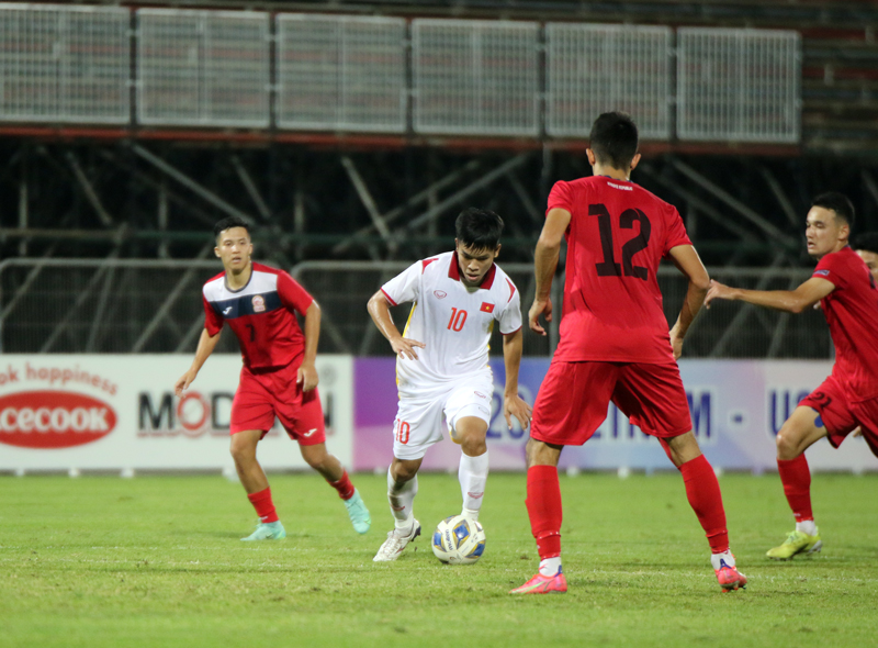  U.23 Việt Nam quyết tâm giành ngôi đâu bảng
