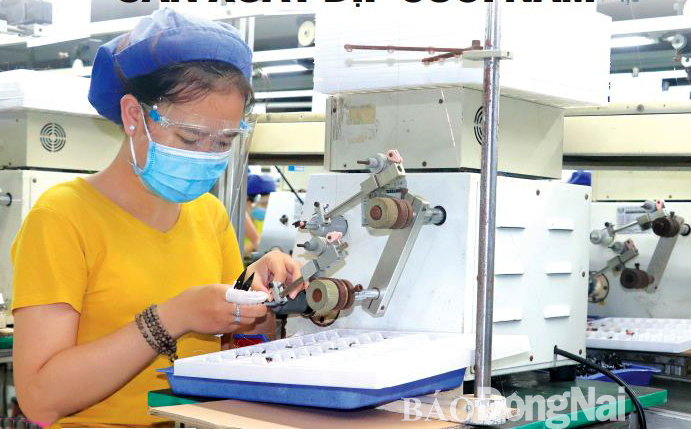 Công ty TNHH Friwo Việt Nam (Khu công nghiệp Amata, TP.Biên Hòa) đăng ký bổ sung thêm lao động để nâng công suất nhà máy. Ảnh: H.Giang