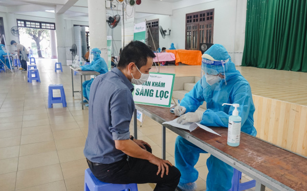 Tiêm vaccine phòng Covid-19 trên địa bàn TP.Biên Hòa.