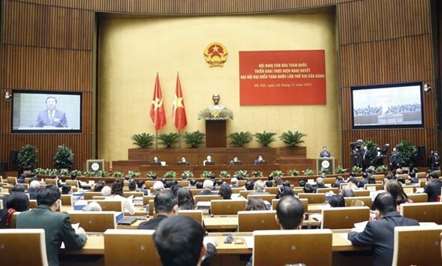 The National Cultural Conference opens on November 24 (Photo: VNA)