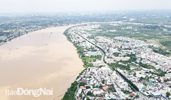 Dự án Đường ven sông Đồng Nai (đoạn từ cầu Hóa An đến giáp ranh H.Vĩnh Cửu), TP.Biên Hòa là dự án kết hợp khai thác quỹ đất lợi thế