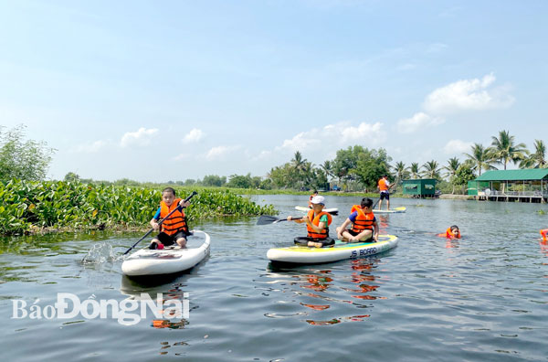 Du lịch sinh thái vườn do doanh nghiệp địa phương phát triển trong đợt dịch năm 2021