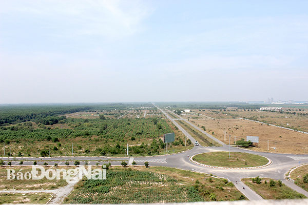 Huyện Nhơn Trạch mong nhiều dự án sẽ được hoàn tất và đưa vào khai thác trong giai đoạn 2021-2030. Ảnh: H.Giang