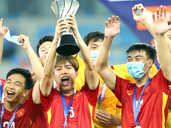 U.23 Việt Nam vô địch Đông Nam Á là điểm son đầu năm 2022
