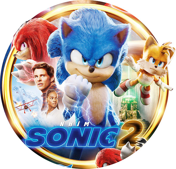 Nhím xanh Sonic và các nhân vật trong Nhím Sonic 2