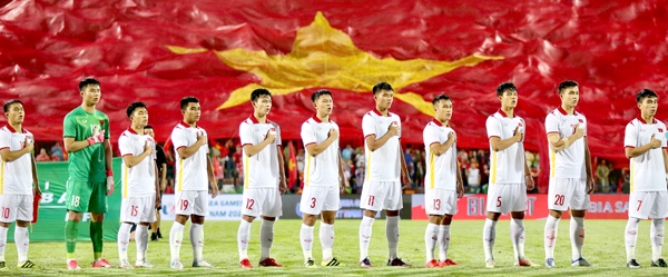 Sau SEA Games chỉ 10 ngày, U.23 Việt Nam bước vào Giải U.23 châu Á 2022. Ảnh: VFF