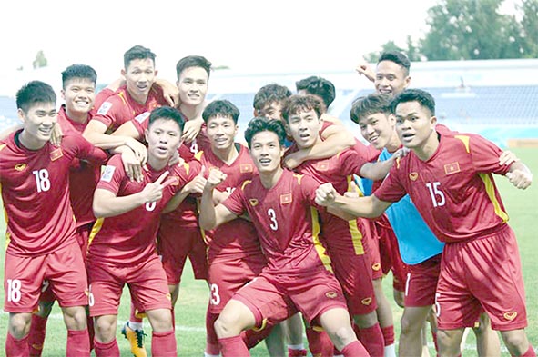 Chỉ có 10/23 tuyển thủ của đội trong tốp 8 U.23 châu Á có cơ hội thường xuyên ra sân ở V.League và hạng Nhất trong màu áo CLB