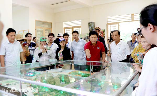 Đoàn khảo sát du lịch của Đồng Nai tham quan Vườn quốc gia Lò Gò - Xa Mát (tỉnh Tây Ninh) năm 2020