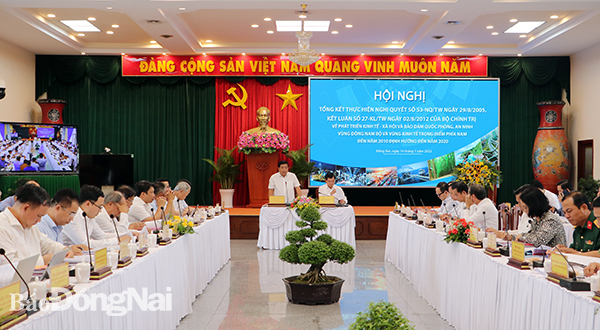  Bộ trưởng Bộ KH-ĐT Nguyễn Chí Dũng phát biểu tại hội nghị