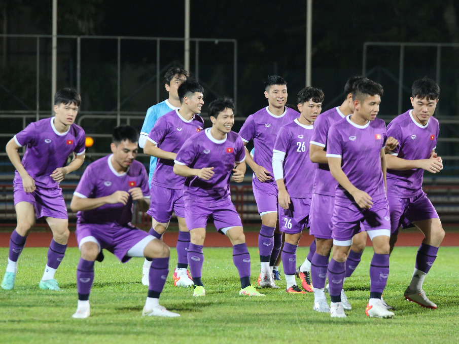 Đội tuyển Việt Nam sẽ hội quân trở lại vào ngày 17-9 tới và sẽ có 2 trận “thử lửa” tại giải bóng đá quốc tế. Ảnh: VFF.