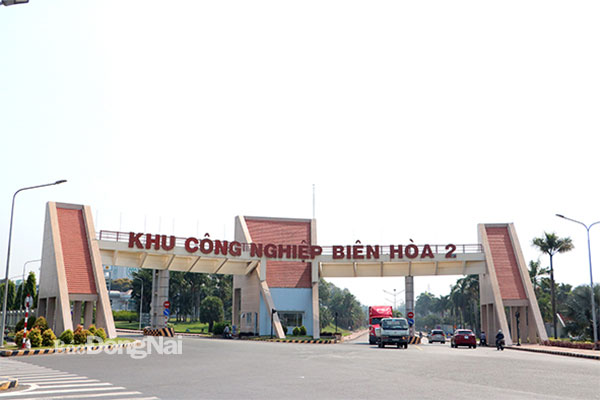 Khu công nghiệp Biên Hòa 2, một trong các khu công nghiệp đang hoạt động trên địa bàn TP.Biên Hòa. Ảnh: P.Tùng