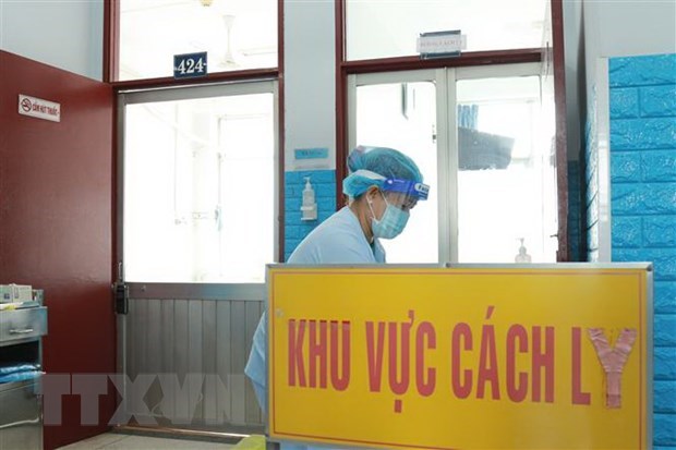 Isolation area for monkeypox patients at the Hospital for Tropical Diseases in Ho Chi Minh City. (Photo: VNA)