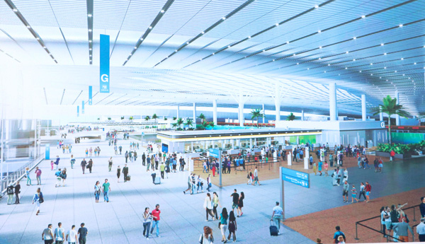 Sân bay Long Thành sẽ là một trong những cực tăng trưởng mới của Đồng Nai cũng như vùng kinh tế trọng điểm phía Nam. Ảnh: Phạm Tùng