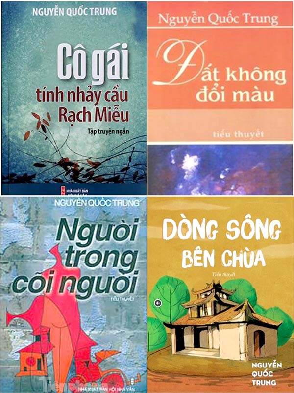 Các tác phẩm của nhà văn Nguyễn Quốc Trung