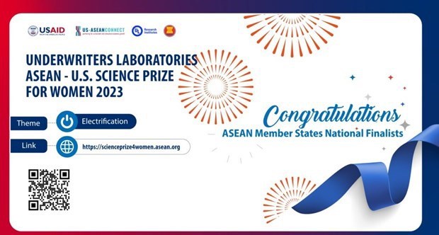 Vietnamese scientist among finalists for ASEAN-US science prize for women.
