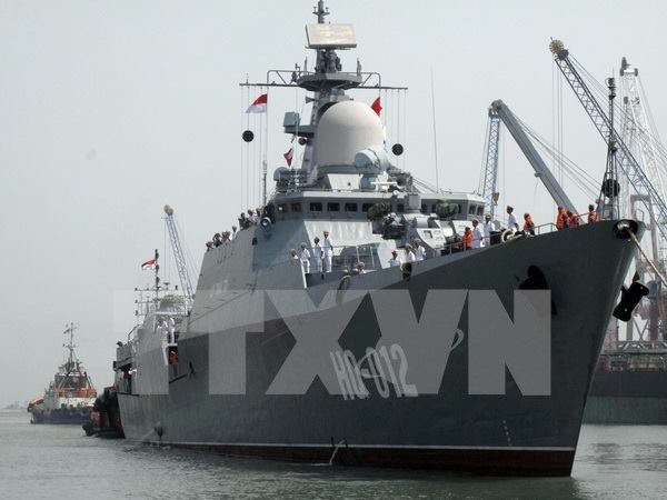 Tàu Lý Thái Tổ HQ-012 của Hải quân Việt Nam. (Nguồn: TTXVN)
