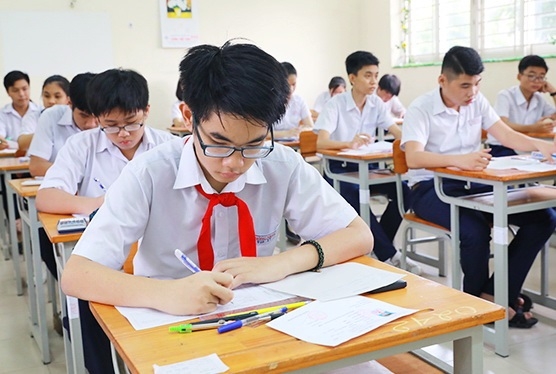 Học sinh Đồng Nai tham gia thi tuyển sinh năm học 2019-2020 (Ảnh tư liệu)