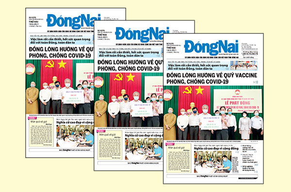 Tin tức nổi bật trên Báo Đồng Nai ra ngày 14-6-2021 - Vimarsana News