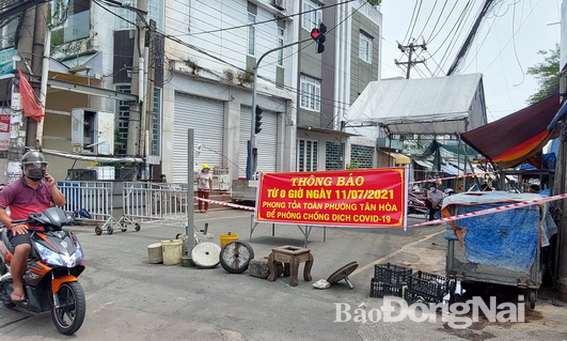 Phong tỏa một phần P.Long Bình với hơn 123,8 ngàn dân - Vimarsana News