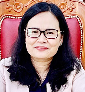 Phó giám đốc Sở LĐ-TBXH Nguyễn Thị Mộng Thu