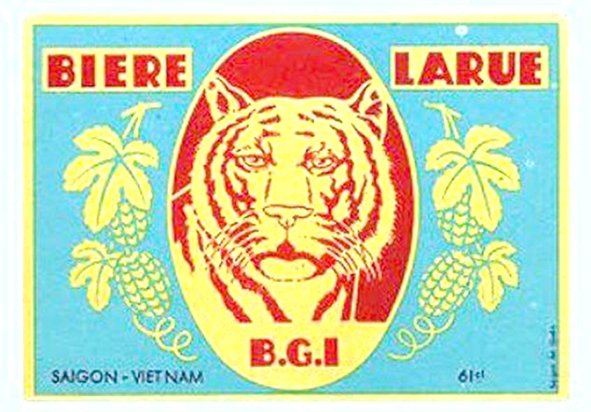 Nhãn hiệu bia Larue“trái thơm”của BGI