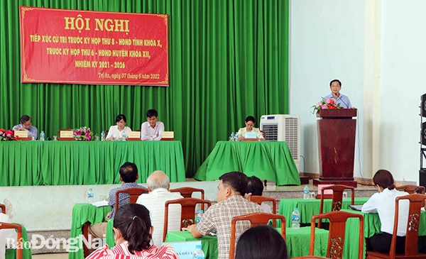  Phó chủ tịch UBND tỉnh Võ Văn Phi phát biểu chỉ đạo tại buổi TXCT