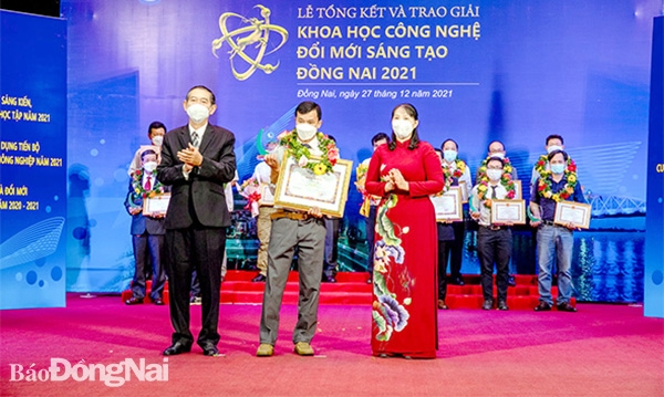 Ông Cao Xuân Lâm (H.Xuân Lộc) xuất sắc đoạt giải nhất hội thi Nông dân giỏi ứng dụng tiến bộ  khoa học kỹ thuật vào sản xuất nông nghiệp tỉnh Đồng Nai năm 2021