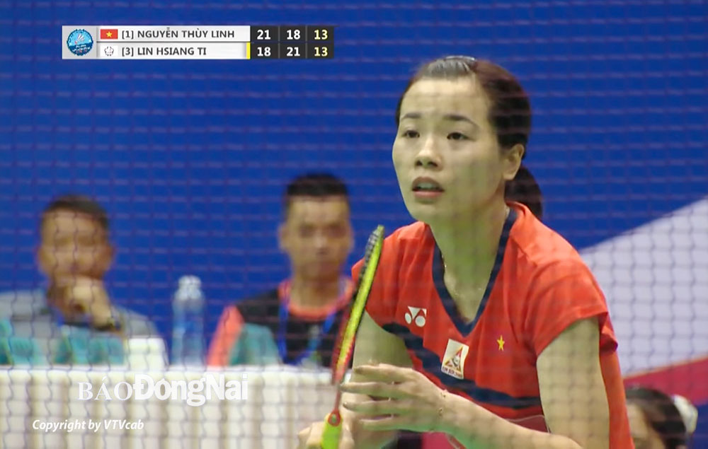 Nguyễn Thùy Linh vào chung kết đơn nữ khi thắng tay vợt Đài Loan Lin Hsiang-ti 2-1