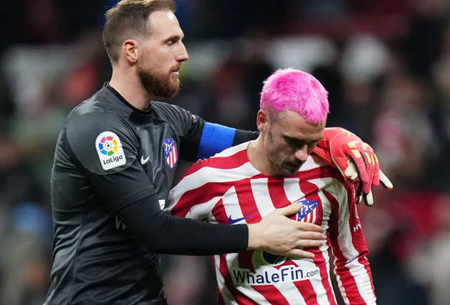 Atletico đang có một mùa giải thất vọng