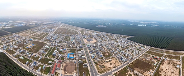 Toàn cảnh khu tái định cư Lộc An - Bình Sơn