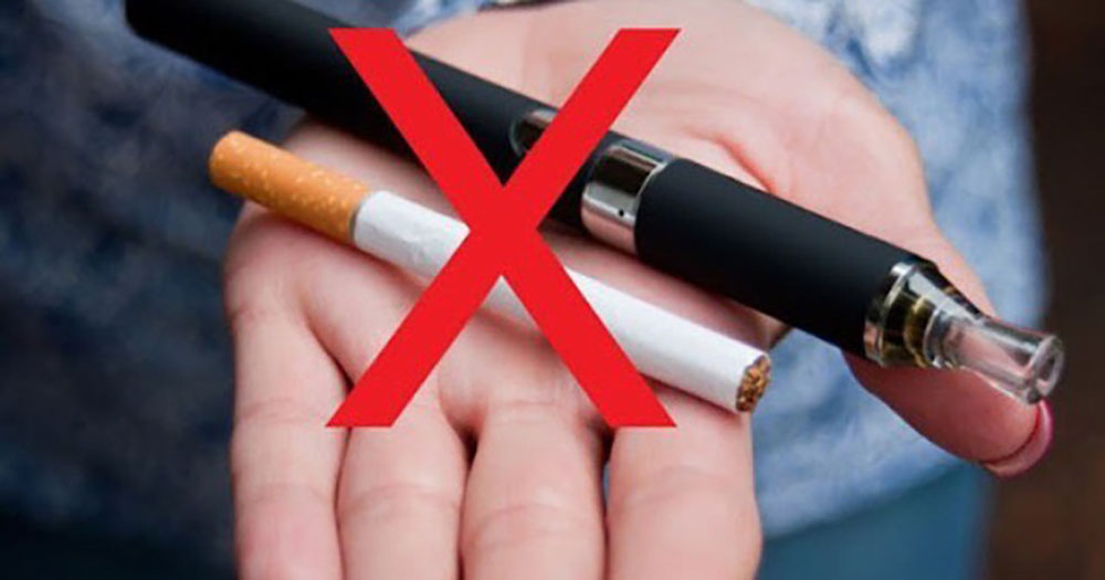 Thuốc lá điện tử và thuốc lá điếu truyền thống đều độc hại cho sức khỏe. Ảnh: Quỹ Phòng chống tác hại thuốc lá cung cấp