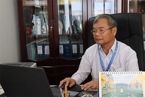 Thầy thuốc ưu tú, BS CKI Nguyễn Lương Thao, Phó hiệu trưởng Trường cao đẳng Y tế Đồng Nai. Ảnh: H.DUNG