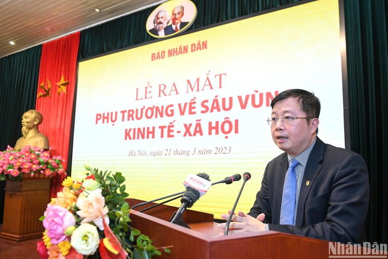 Thứ trưởng Thông tin và Truyền thông Nguyễn Thanh Lâm phát biểu