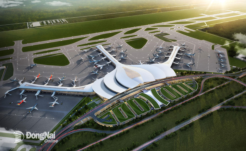 Cảng hàng không quốc tế Long Thành hiện đang được triển khai đầu tư xây dựng