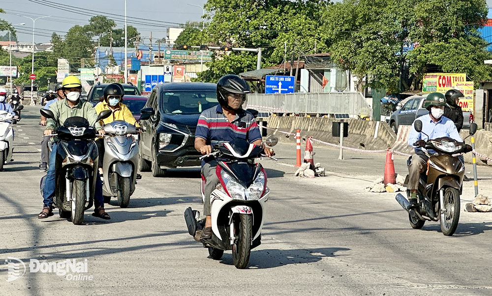 Quốc lộ 1K vừa được Bộ GT-VT giao về cho tỉnh Đồng Nai quản lý. Ảnh: Đăng Tùng